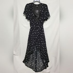 NWT Forever 21 Wrap Around High Low Dress